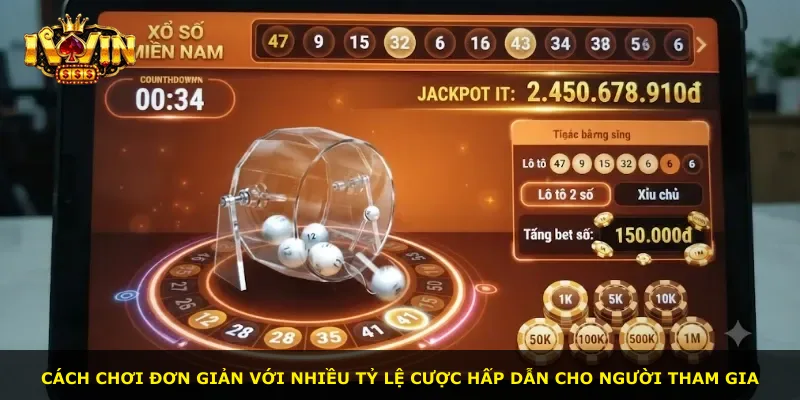 Cách chơi đơn giản với nhiều tỷ lệ cược hấp dẫn cho người tham gia