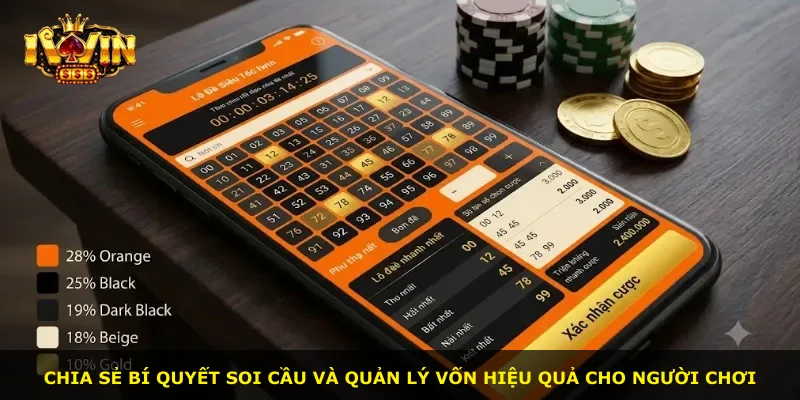 Chia sẻ bí quyết soi cầu và quản lý vốn hiệu quả cho người chơi