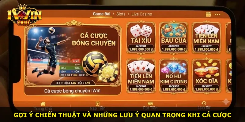 Gợi ý chiến thuật và những lưu ý quan trọng khi cá cược