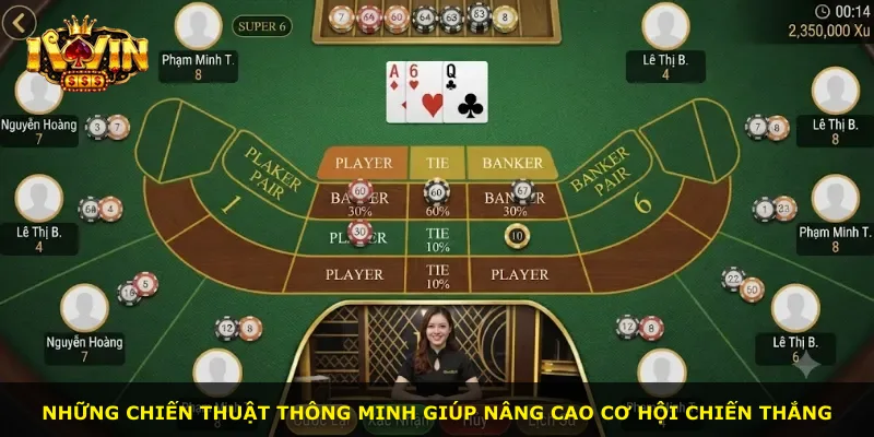 Những chiến thuật thông minh giúp nâng cao cơ hội chiến thắng