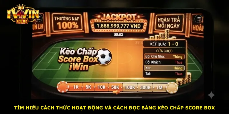 Tìm hiểu cách thức hoạt động và cách đọc bảng kèo chấp Score Box